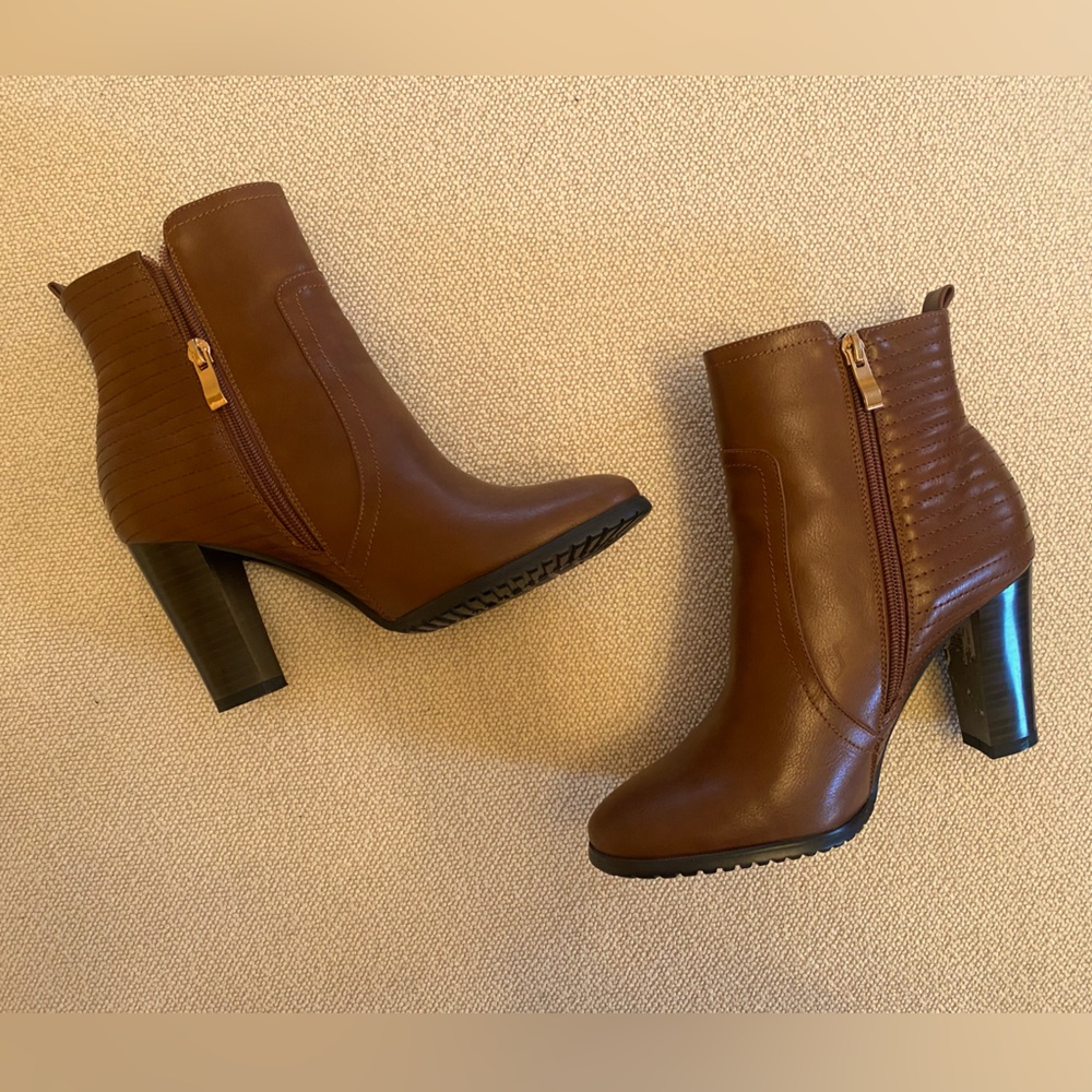 Tan Booties